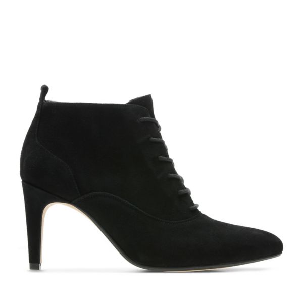 Clarks Womens Laina Jasmine Ankle Boots Black | UK-4190623